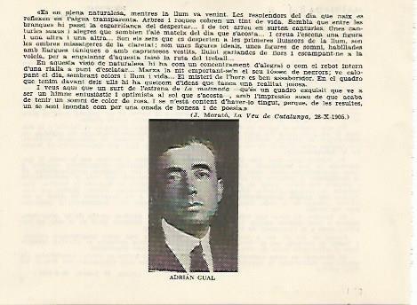 LAMINA 2695: Adrian Gual