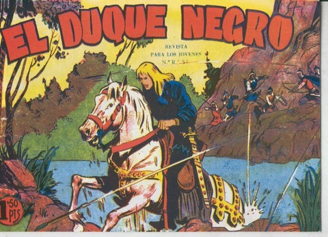 Facsimil: El Duque Negro numero 01: El Duque Negro