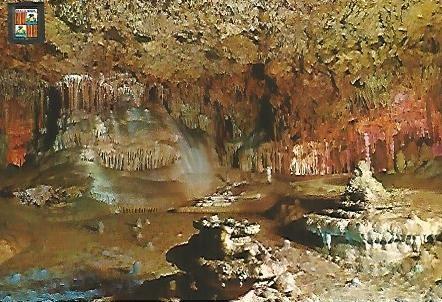 POSTAL 55898: CUEVAS DELS HAMS. Sala Dos de Marzo