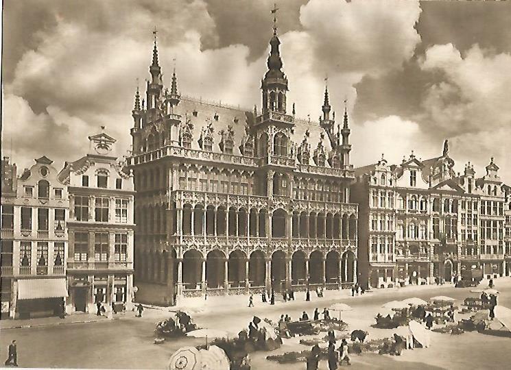 LAMINA GEOGRAFIA 0115: La Grand Place de Bruselas