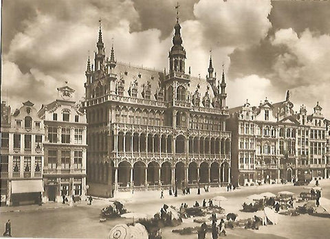 LAMINA GEOGRAFIA 0115: La Grand Place de Bruselas