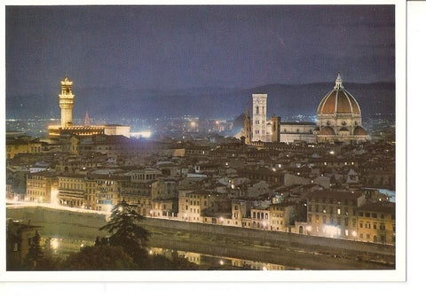 Postal 043150 : Firenze. Incanto notturno