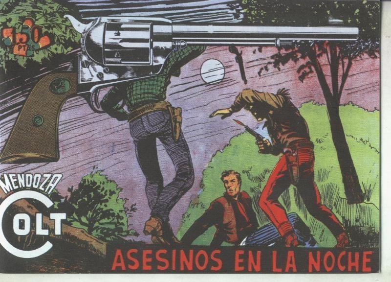 Mendoza Colt facsimil numero 116: Asesinos en la noche