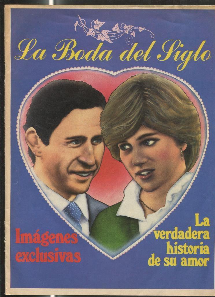 La boda del siglo: Carlos y Diana, version en comic