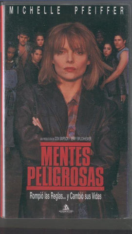 Video VHS: Mentes peligrosas