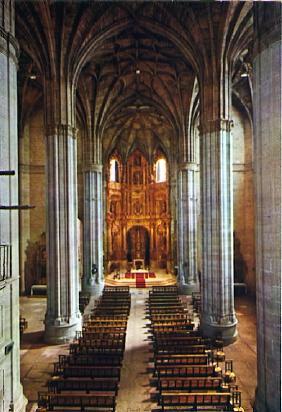 POSTAL 61587: Interior Parroquia de Santo Tomas
