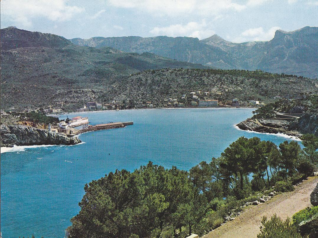 Postal 61224 : Mallorca. Puerto de Soller. Boca de entrada