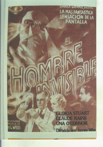 Foto cine 069: El hombre invisible (Gloria Stuart-Claude Rains)