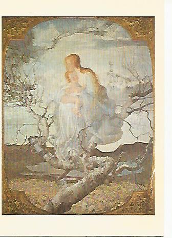 POSTAL DE NAVIDAD 18439: El angel de la vida