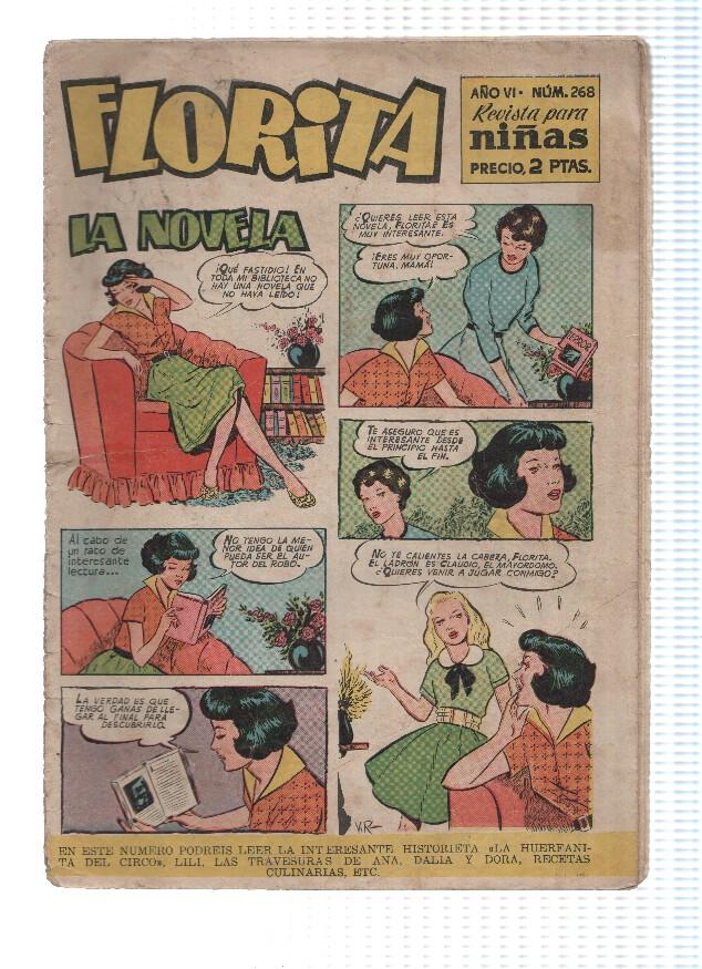 Florita numero 268 (falta el pliego central)