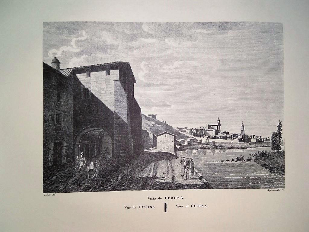 Lamina CATALOGNE, Numero 68: Vista general de GERONA/GIRONA (1813)