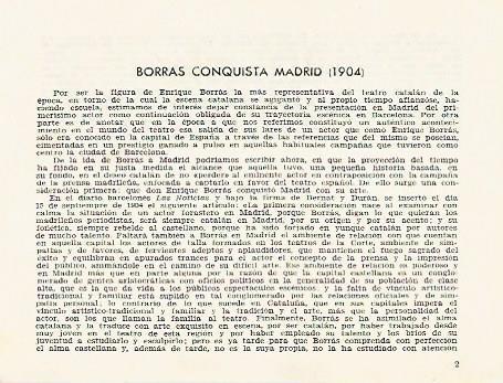 LAMINA 2792: Enrique Borras conquista Madrid