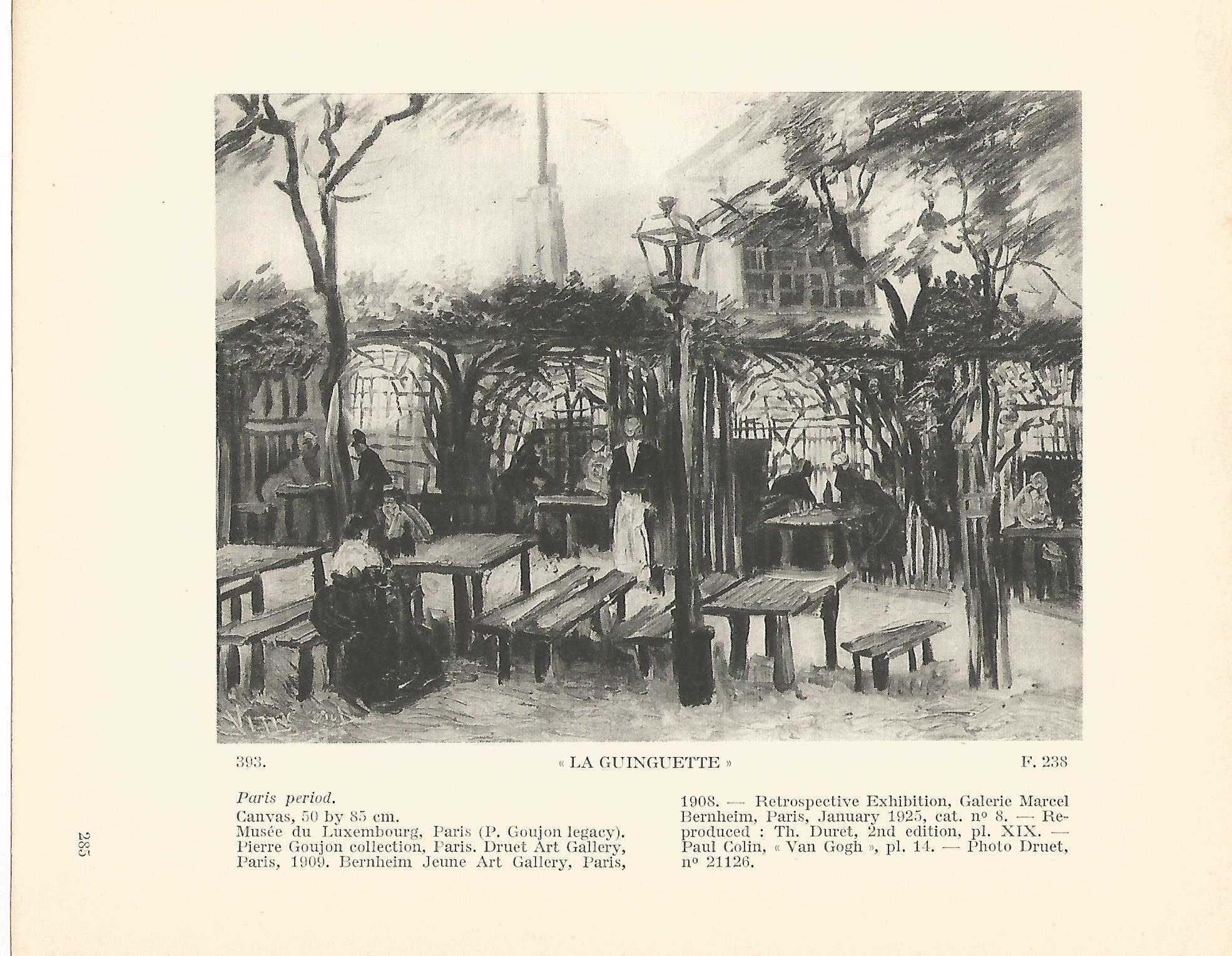 LAMINA 1332: VAN GOGH. La Guinguette