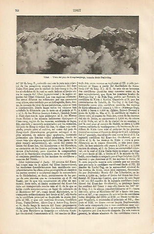 LAMINA ESPASA 8388: Pico de Kangchenjunga Tibet