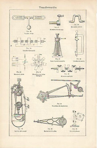 LAMINA ESPASA 11106: Sistemas de transformacion