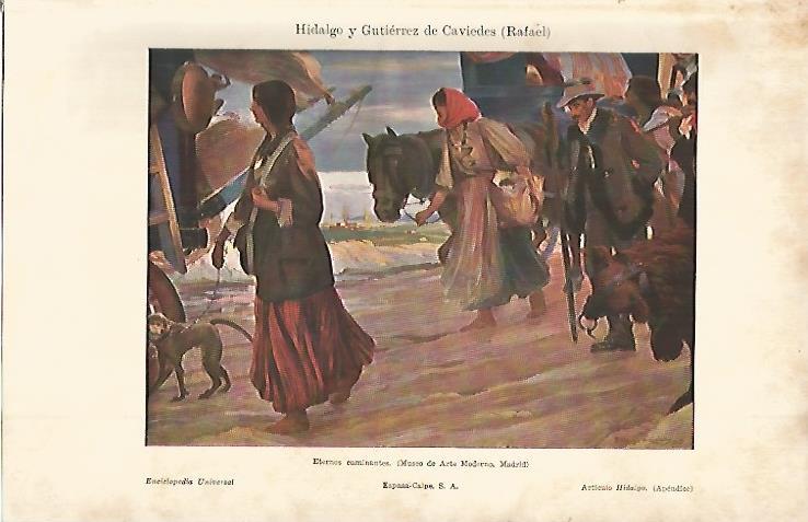 LAMINA ESPASA 11419: Eternos caminantes por R. Hidalgo