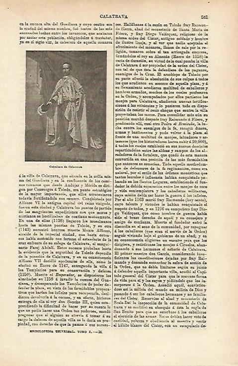 LAMINA ESPASA 14698: Caballero de Calatrava