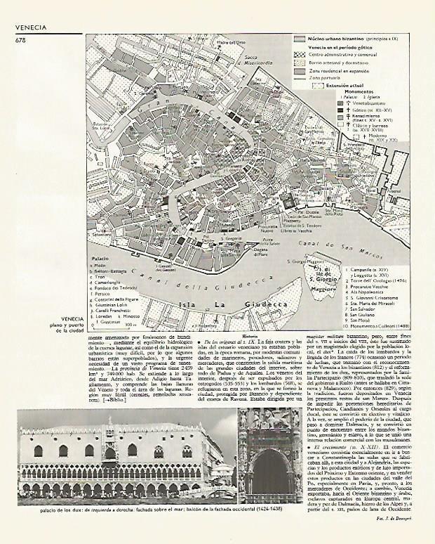 LAMINA LAROUSSE 70050: Plano de Venecia