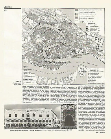 LAMINA LAROUSSE 70050: Plano de Venecia