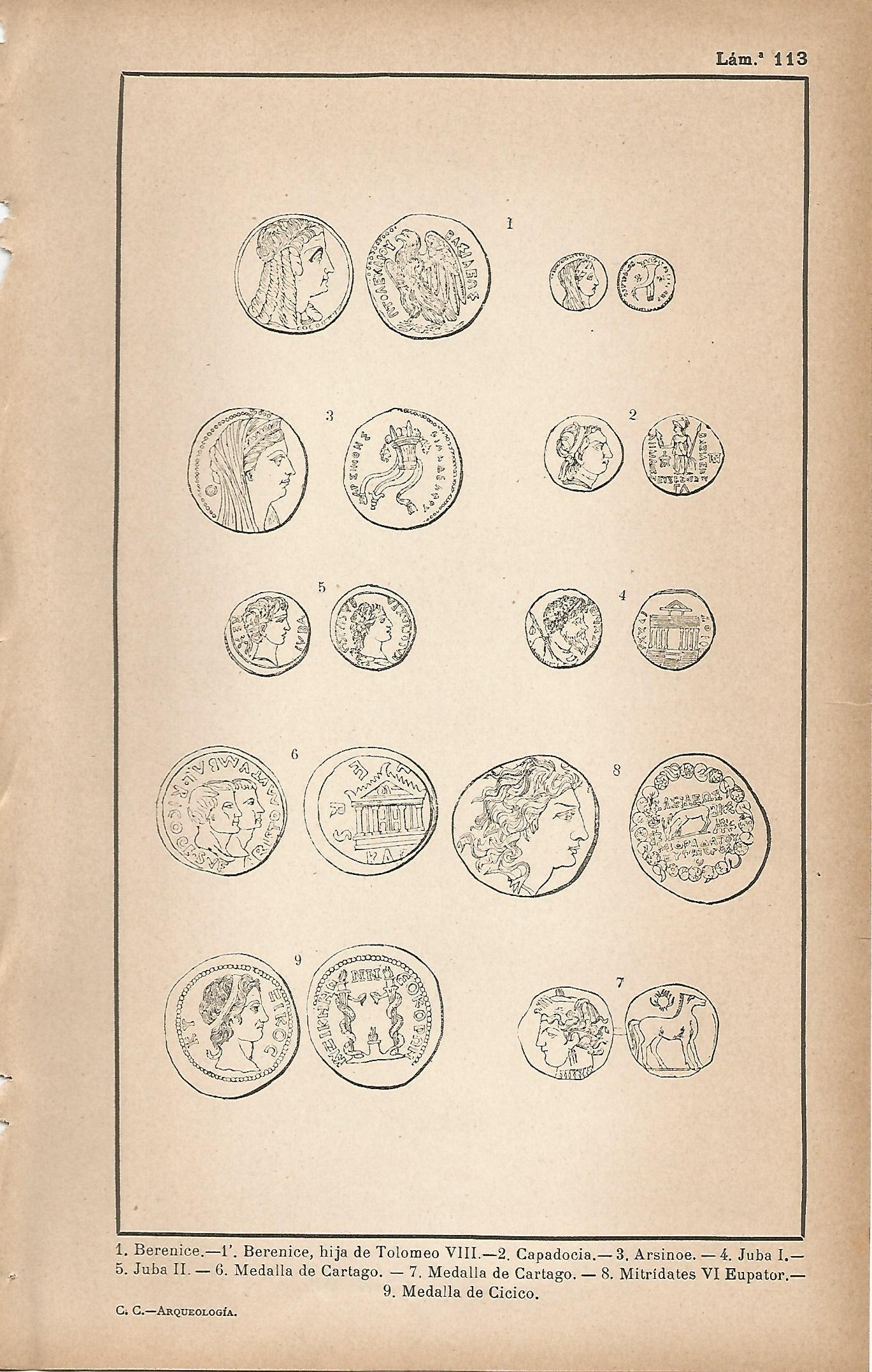 Lamina 113: Numismatica helenistica