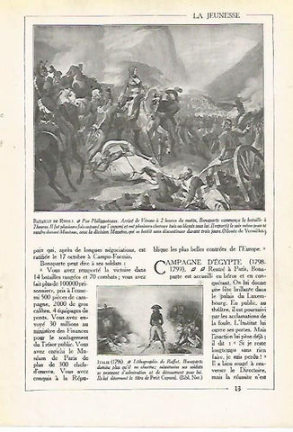 LAMINA 3991: BATALLA DE RIVOLI POR PHILIPPOTEAUX