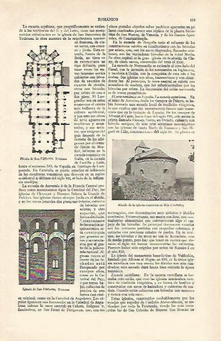 LAMINA ESPASA 16900: Iglesias romanicas