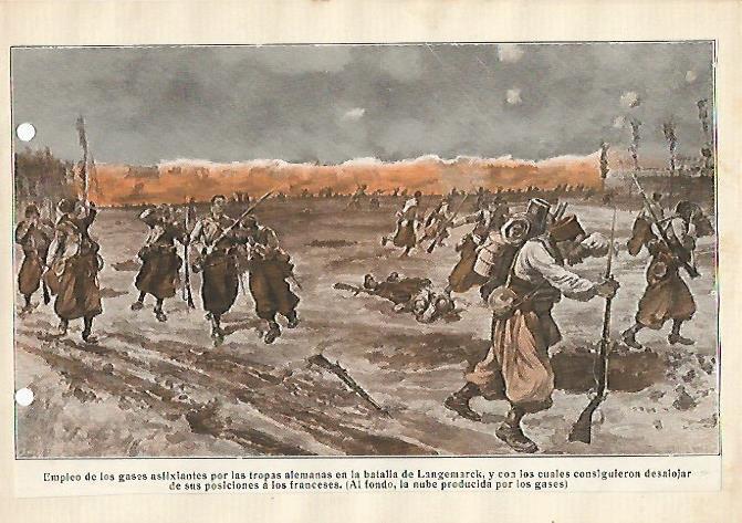 LAMINA 5272: Batalla de Langemarck