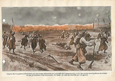 LAMINA 5272: Batalla de Langemarck