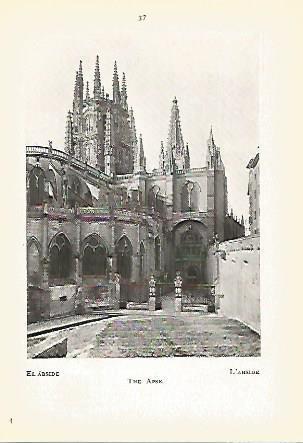 LAMINA 5210: Abside de la Catedral de Burgos