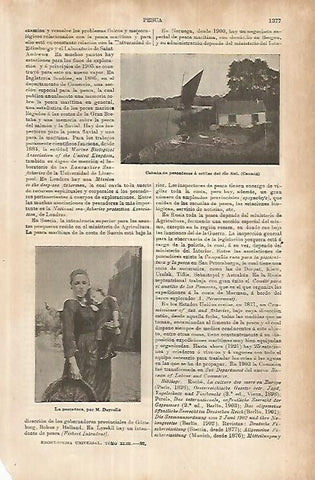 LAMINA ESPASA 18105: Cabaña de pescadores en Canada