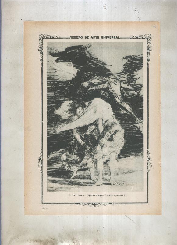 Lamina 062: Capricho de Goya