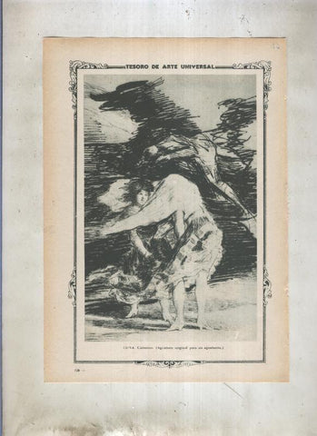Lamina 062: Capricho de Goya