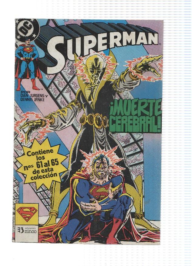 SUPERMAN, Tomo 21: Retapado del numero 61 al 65 (Zinco 1989)