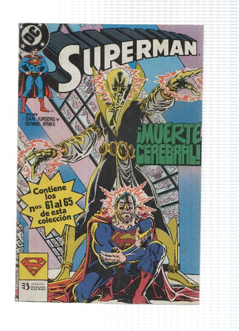 SUPERMAN, Tomo 21: Retapado del numero 61 al 65 (Zinco 1989)