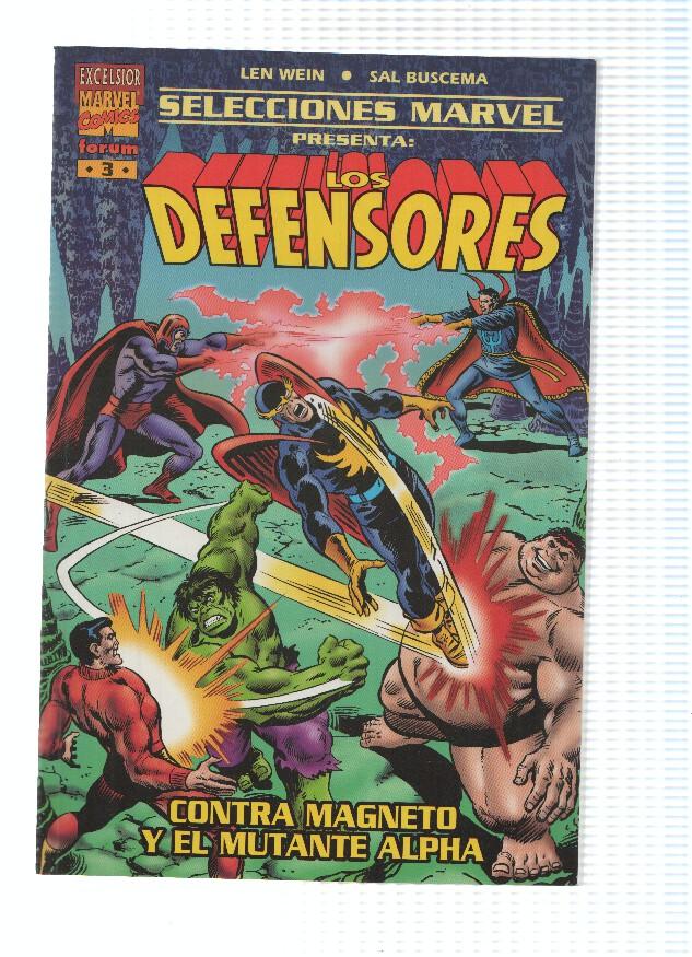 Selecciones Marvel, Numero 03: LOS DEFENSORES contra Magneto y el Mutante Alpha (Forum 1999)