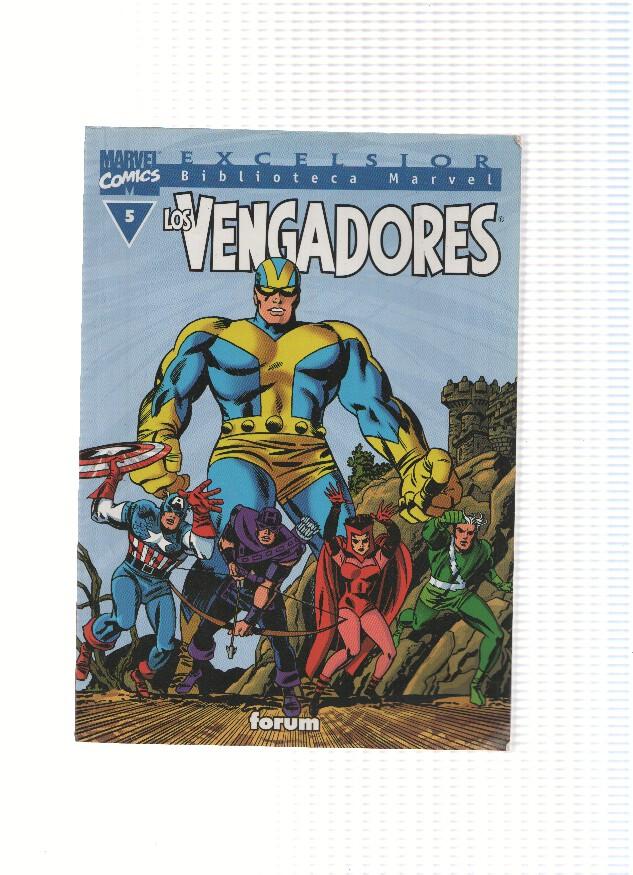 Biblioteca Marvel Excelsior: LOS VENGADORES ,Numero 05