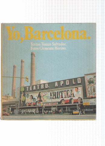 YO, BARCELONA - Tomas Salvador (Ediciones Marte 1976)