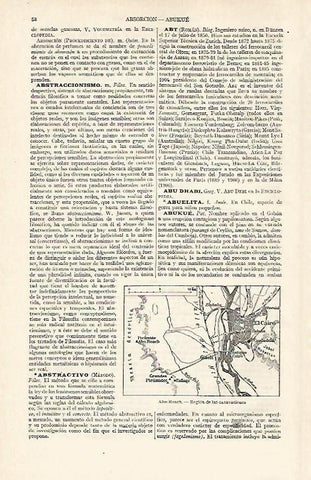 LAMINA ESPASA 19002: Plano de las excavaciones de Abu Roach Egipto