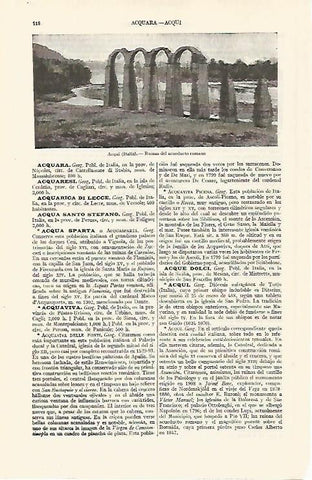 LAMINA ESPASA 19008: Acueducto romano de Acqui Italia