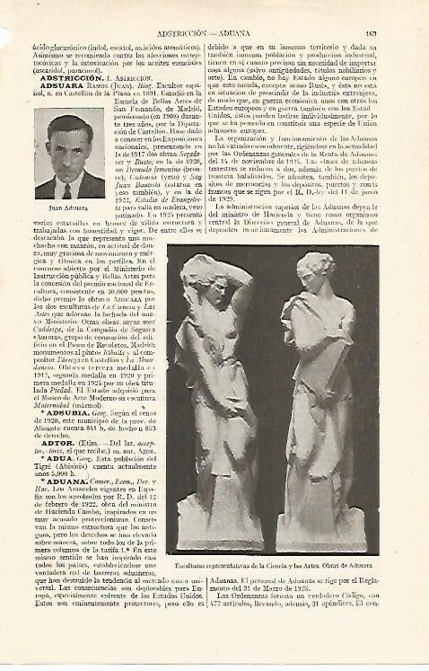 LAMINA ESPASA 19009: La Ciencia y las Artes por Adsuara