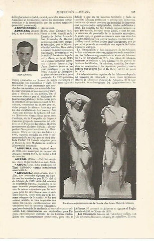 LAMINA ESPASA 19009: La Ciencia y las Artes por Adsuara