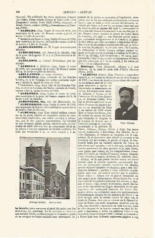 LAMINA ESPASA 19023: Catedral de Albenga Italia