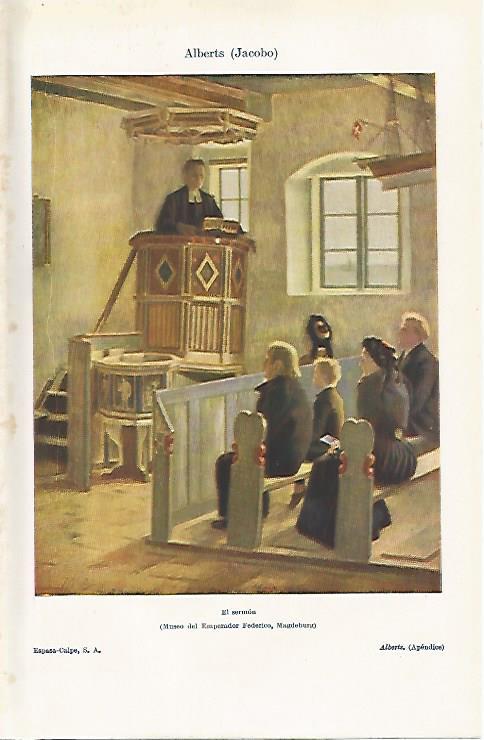 LAMINA ESPASA 19024: El sermon por J. Alberts