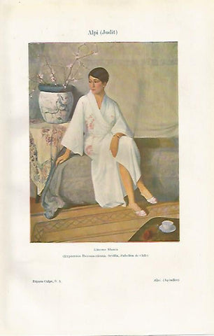 LAMINA ESPASA 19038: Kimono blanco por Judit Alpi