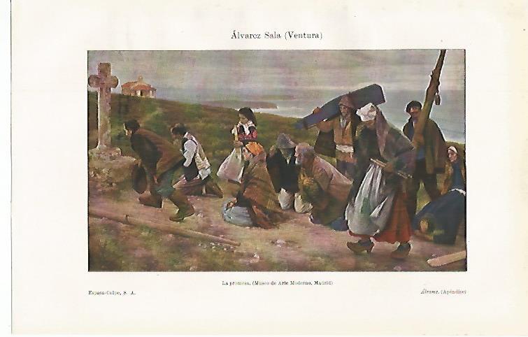 LAMINA ESPASA 19043: La promesa por Ventura Alvarez Sala