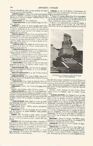 LAMINA ESPASA 19073: Monumento a los muertos en Argel