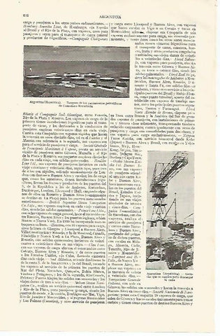 LAMINA ESPASA 19076: Comodoro Rivadavia Argentina
