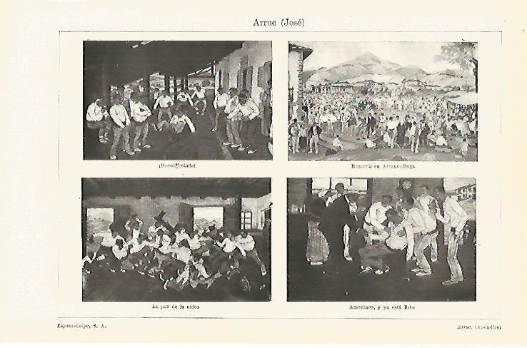 LAMINA ESPASA 19084: Obras de Jose Arrue