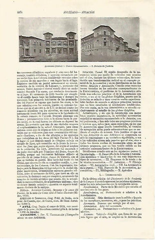 LAMINA ESPASA 19105: Vistas de Avezzano Italia