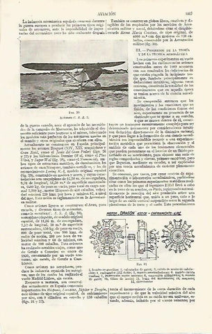 LAMINA ESPASA 19113: Avioneta C.A.A.S.